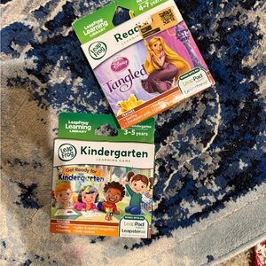 Leapfrog tangled and kindergarten  Game *New and Factory Sealed